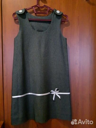 Сарафан для школы рост 128