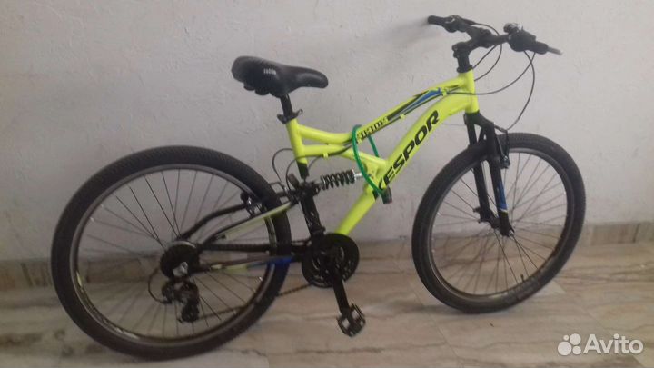 Двухподвесный велосипед