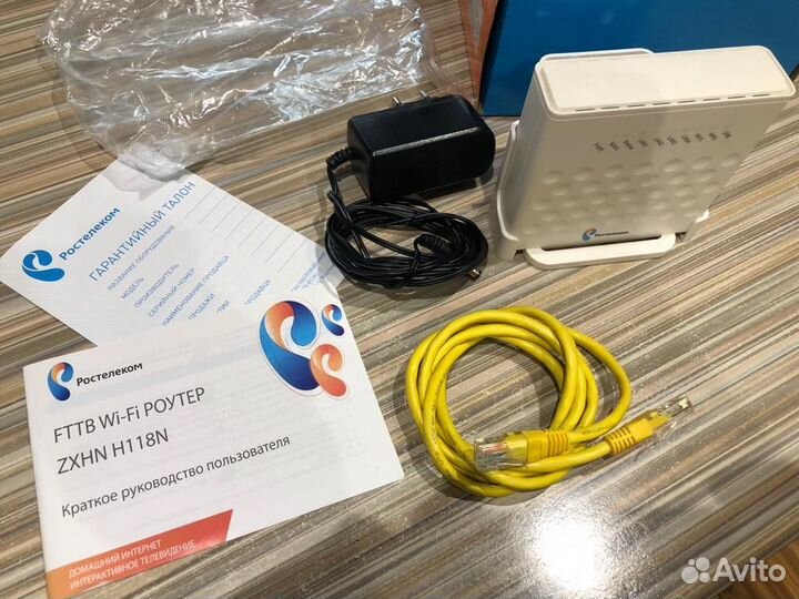 Wifi роутер Ростелеком