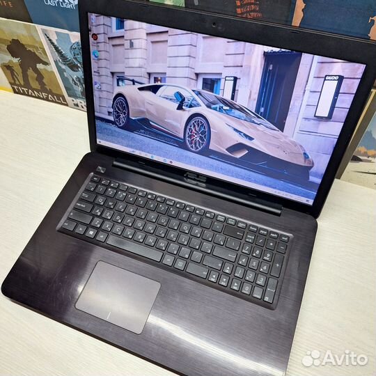 Ноутбук Asus 17.3/ intel core I5/8GB/MX920