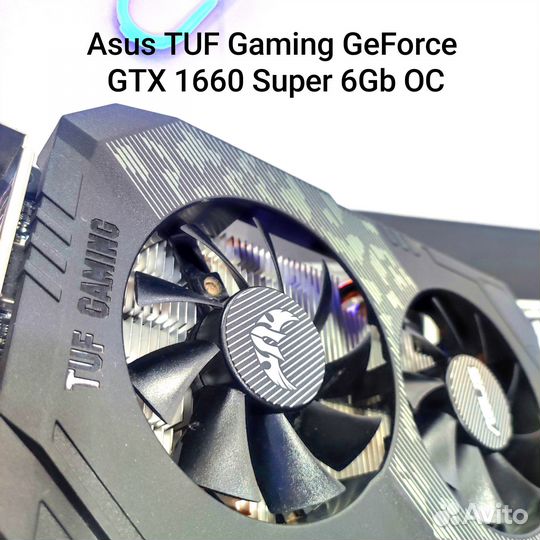 Видеокарта Asus Tuf Gaming GeForce GTX 1660 Super