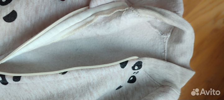 Комбинезон на флисе 74 80