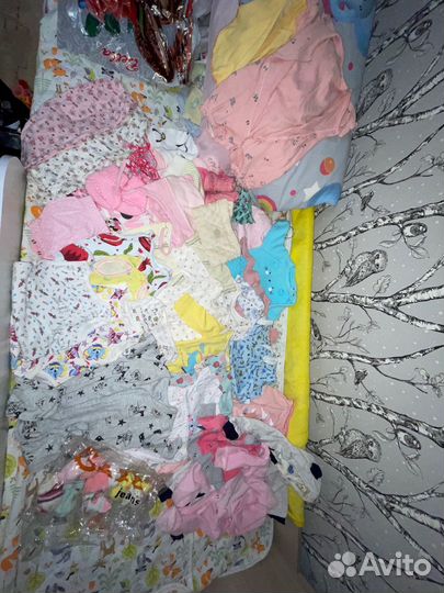 Вещи пакетом 62-74 размер на девочку