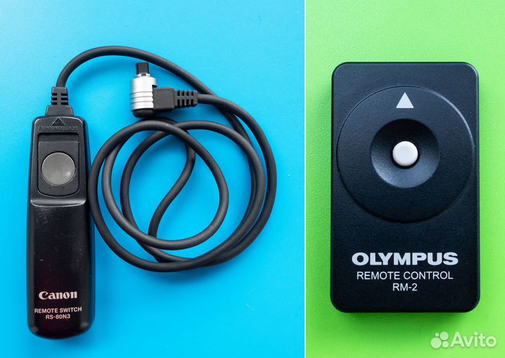 Пульты для фотокамер Canon RS-80N3 и Olympus RM-2