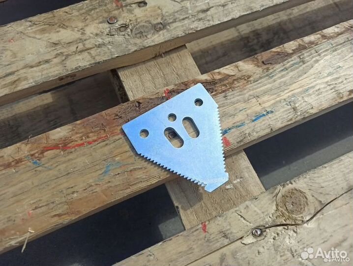 Сегмент (рсм 10961) ножа косилки аналог Шумахер