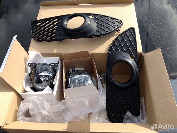 Противотуманная Птф фара левая Митсубиси Лансер 10