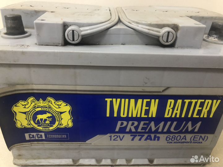 Аккумулятор автомобильный бу 77ah