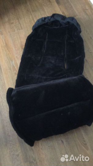 Зимний конверт в коляску