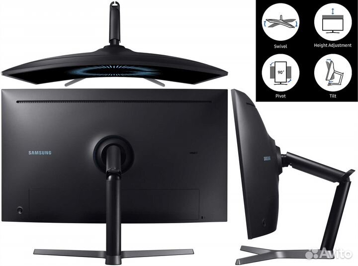 Монитор Samsung C32HG70 qled 144гц