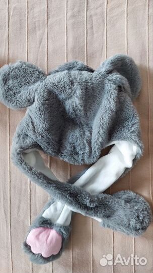 Шапка мышка карнавальная