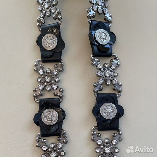 Ремень женский нат. кожа черный