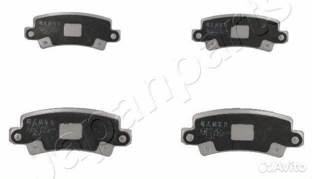 Колодки задние дисковые Corolla (E12, E12U)