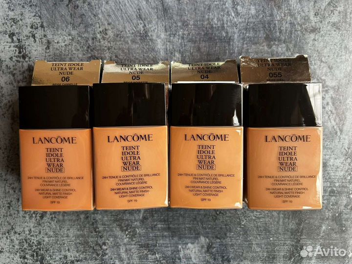 Тональный флюид lancôme idole ultra wear nude