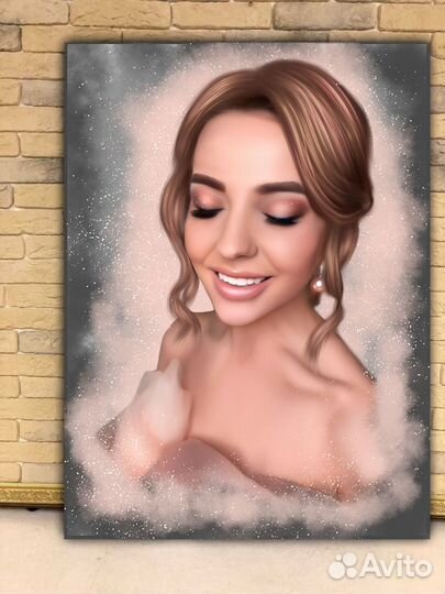 Портрет по фото в стиле Dream Art / Обработка фото