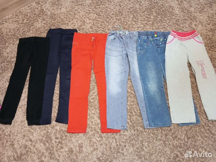 Одежда пакетом на девочку рост 128-130