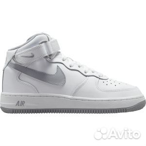 Кроссовки Nike Air Force 1 Mid LE GS 'White Wolf G