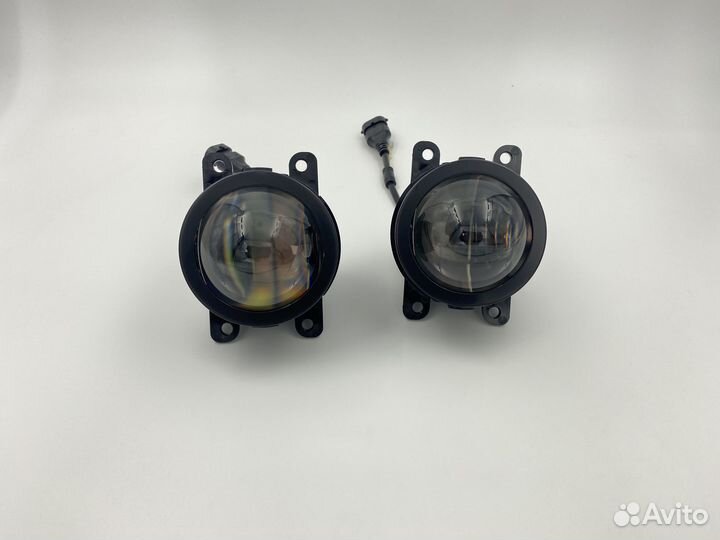 100W Bi LED линза птф яркий свет (ун.креп.)