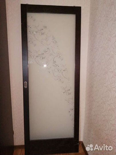 Дверь комнатная откотная массив