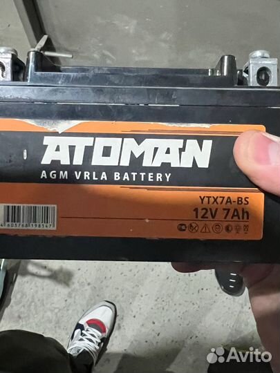 Аккумулятор гелевый 12v