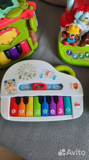 Развивающие игрушки fisher price и chicco