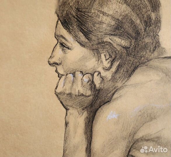 Картина интерьерная графика 40х60 см