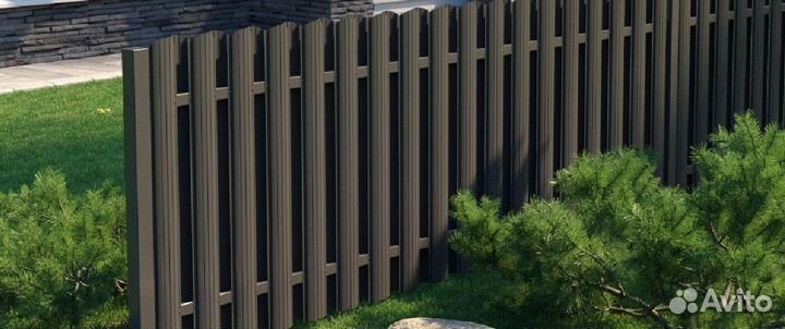 Металлический штакетник от производителя