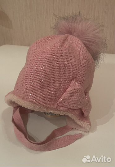 Шапка для девочки зима на 2 3 года