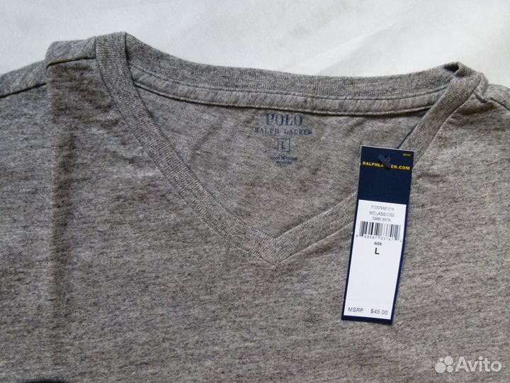 Футболка V-Neck Polo Ralph Lauren