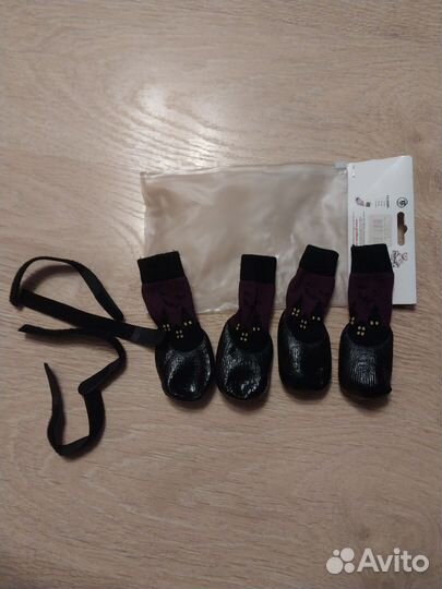 Прорезиненные носки для собак