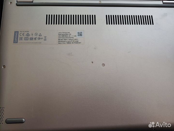 Ноутбук трансформер Lenovo yoga 530 14ikb