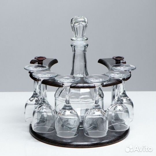 Мини-бар 7 предметов подкова, гладье 500/50 мл