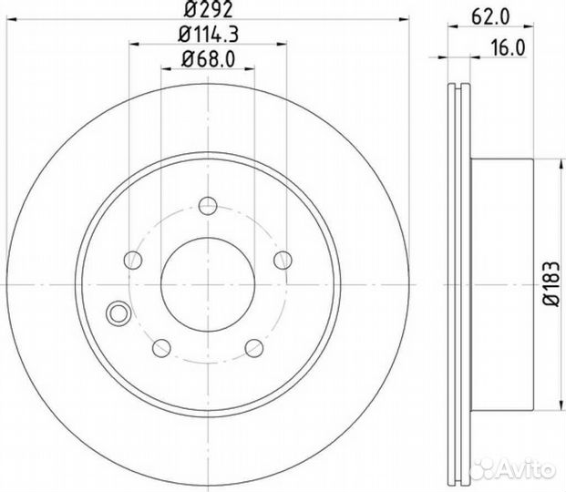 Диск тормозной nissan infiniti renault. skyline st