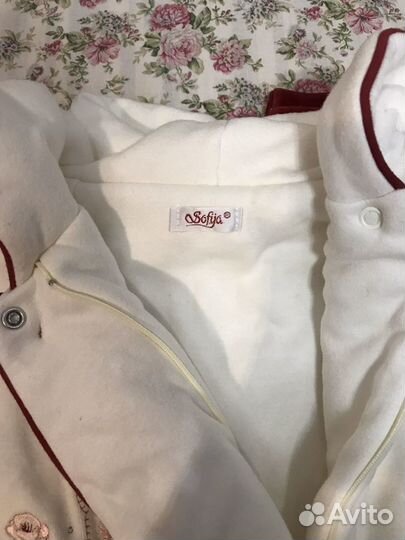 Костюм на девочку утеплённый