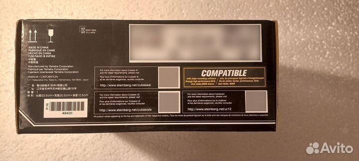 Steinberg UR12 Black новая звуковая карта