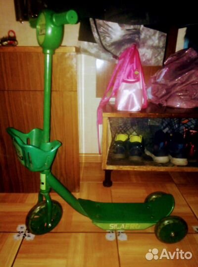 Самокат детский трехколесный