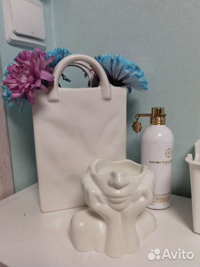 Вазы подставки кашпо изделия из гипса