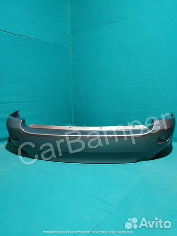 Задний бампер Лада Калина 1117 цвет Совиньон