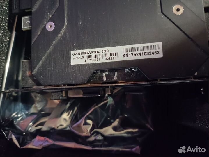 GeForce GTX 1080 windforce OC 8G