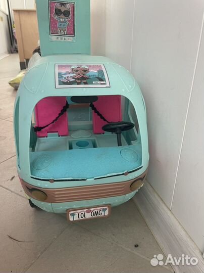 Игровой автобус для кукол L.O.L