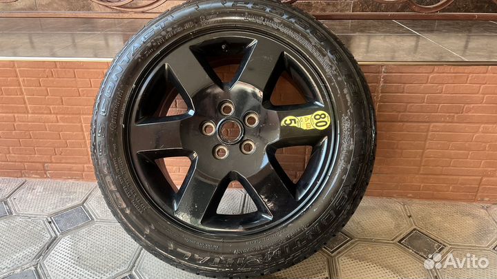 Запасное колесо (докатка) на Range Rover Sport