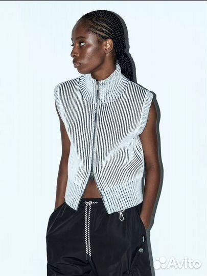 Жилет befree вязаный женский, размер M