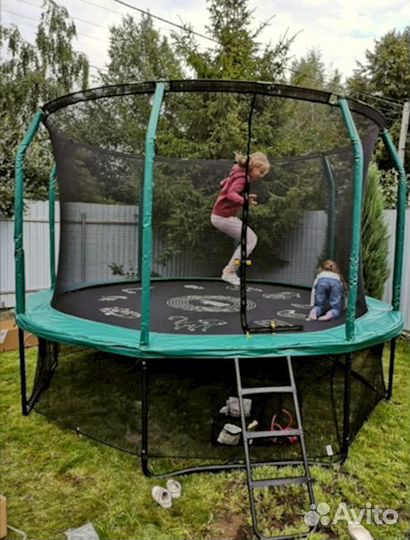 Батуты с сеткой Unix арт 3002