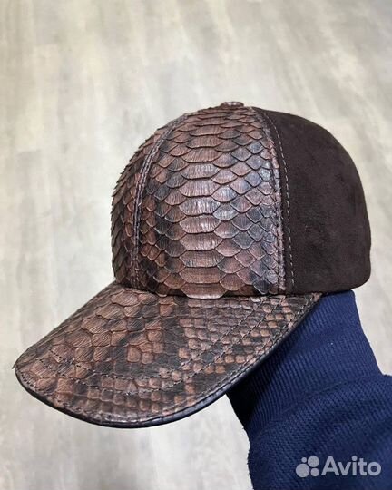 Кепки Питон Бейсболки из кожи Питона