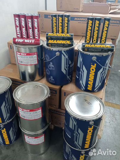 Смазка в тубах в Ведрах Mannol 400гр ер2