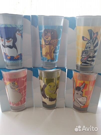 Наборы стаканов кружек рюмок