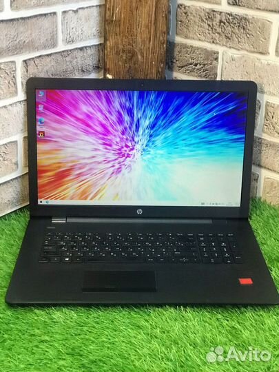 Игровой 17-ка Hp A9-9420/Ram8GB/SSD120GB+HDD500