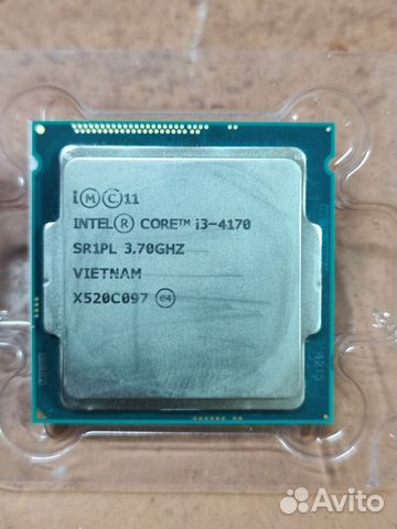 Процессор Intel Core i3 4170 купить в Иваново | Электроника | Авито