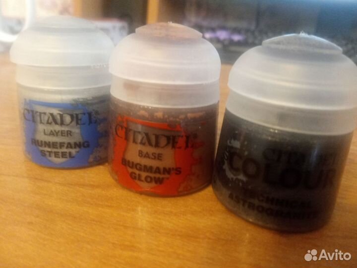 Краски citadel