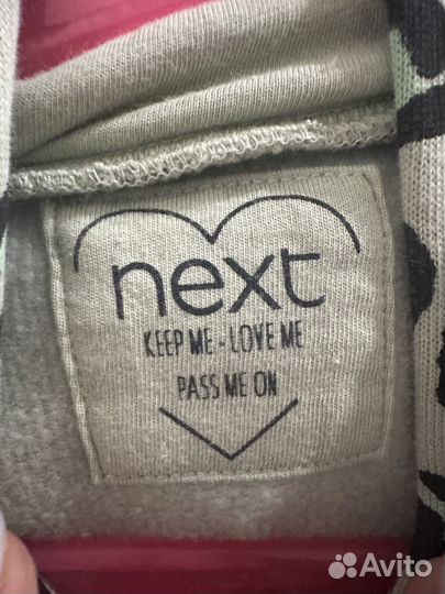Платье next для девочки 92 98