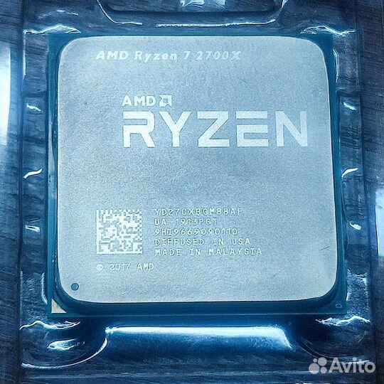 Процессор Ryzen 7 2700x